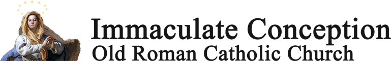 Immaculate Conception Old Roman Catholic Church Logo